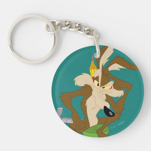 WILE E. COYOTE™ Plannen Sleutelhanger (Voorkant)