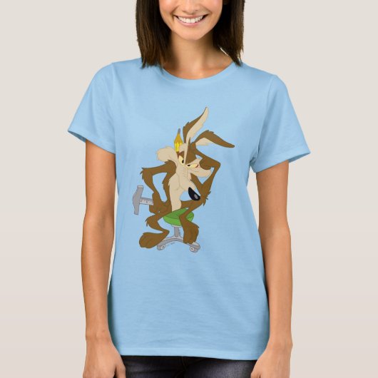 WILE E. COYOTE™ Plannen T-shirt (Voorkant)