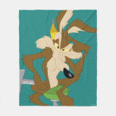 WILE E. COYOTE™ Planning Fleece Deken (Voorkant)