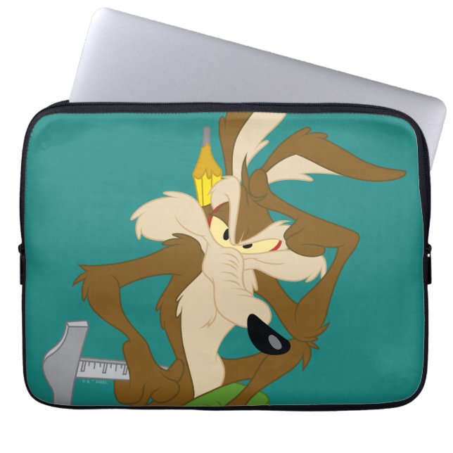 WILE E. COYOTE™ Planning Laptop Sleeve (Voorkant)