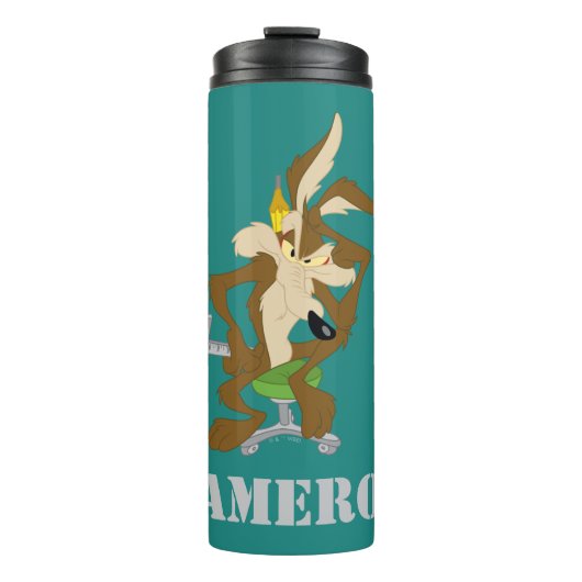 WILE E. COYOTE™ Planning Thermosbeker (Voorkant)