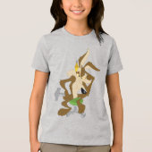 WILE E. COYOTE™ Planning Tri-Blend Shirt (Voorkant)