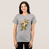WILE E. COYOTE™ Planning Tri-Blend Shirt (Voorkant volledig)