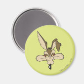 Wile E. Coyote Pleite Head Shot Magneet (Voorkant / Achterkant)