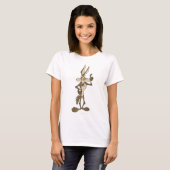 WILE E. COYOTE™ Rechtop Staand T-shirt (Voorkant volledig)