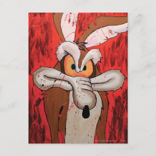 WILE E. COYOTE™ Red Fury Briefkaart (Voorkant)