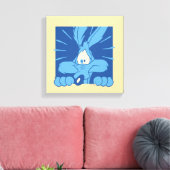 WILE E. COYOTE™ Shocked Expression Canvas Afdruk (Insitu (Woonkamer))
