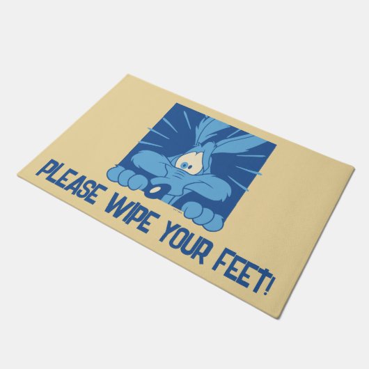 WILE E. COYOTE™ Shocked Expression Deurmat (Schuin)