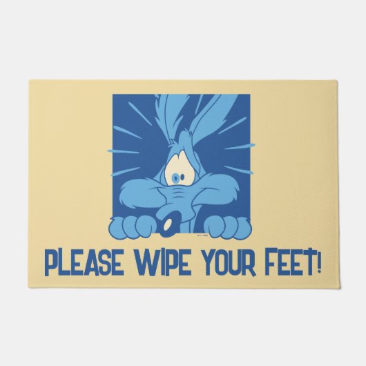 WILE E. COYOTE™ Shocked Expression Deurmat (Voorkant)