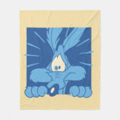WILE E. COYOTE™ Shocked Expression Fleece Deken (Voorkant)