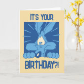 WILE E. COYOTE™ Shocked Expression Kaart (Gele Bloem)