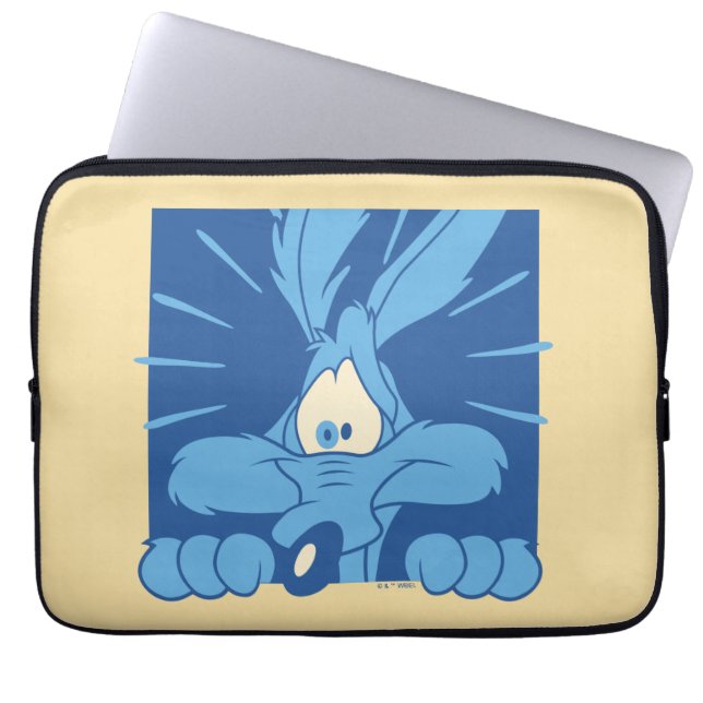WILE E. COYOTE™ Shocked Expression Laptop Sleeve (Voorkant)