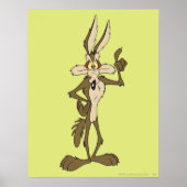 Wile E. Coyote Standing Tall Poster (Voorkant)
