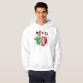 WILE E. COYOTE™ Team Mexico Soccer Graphic Hoodie (Voorkant volledig)
