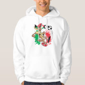 WILE E. COYOTE™ Team Mexico Soccer Graphic Hoodie (Voorkant)