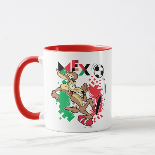 WILE E. COYOTE™ Team Mexico Soccer Graphic Mok (Links)