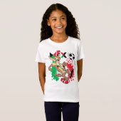 WILE E. COYOTE™ Team Mexico Soccer Graphic T-shirt (Voorkant volledig)