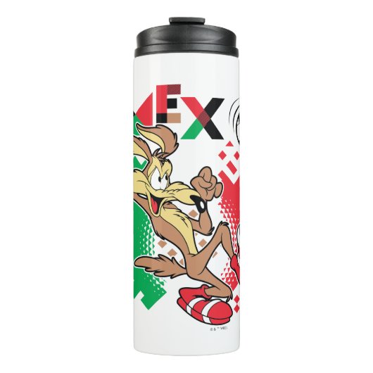 WILE E. COYOTE™ Team Mexico Soccer Graphic Thermosbeker (Voorkant)