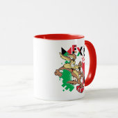 WILE E. COYOTE™ Team Mexico Voetbal Grafisch Mok (Voorkant rechts)