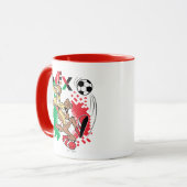 WILE E. COYOTE™ Team Mexico Voetbal Grafisch Mok (Voorkant links)