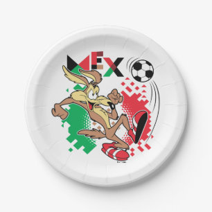 WILE E. COYOTE™ Team Mexico Voetbal Grafisch Papieren Bordje