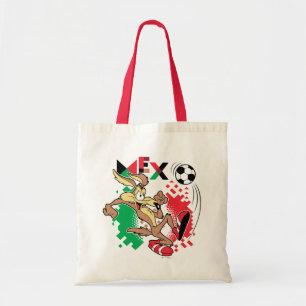 WILE E. COYOTE™ Team Mexico Voetbal Grafisch Tote Bag