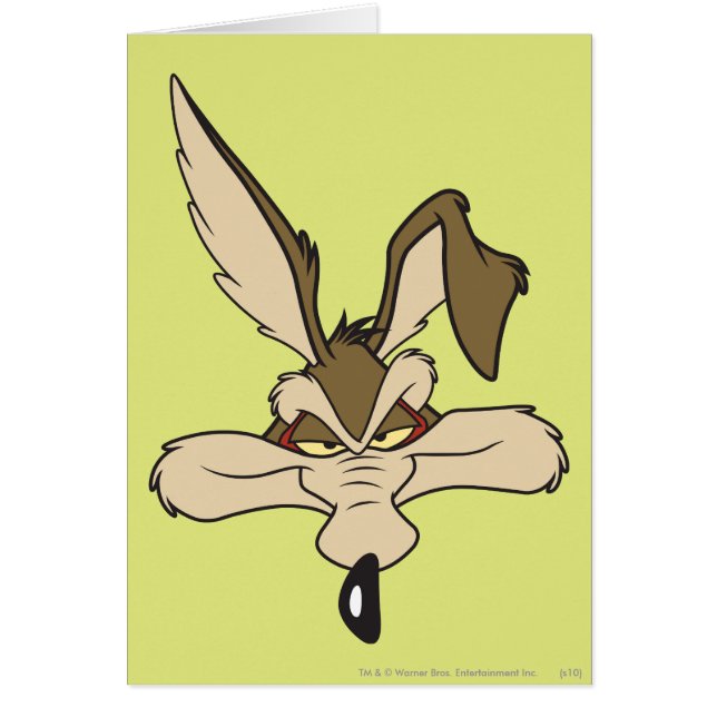 Wile E. Coyote Tevreden Kopschot (Voorkant)