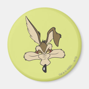 Wile E. Coyote Tevreden Kopschot Magneet