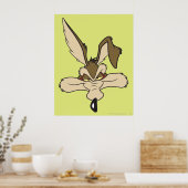 WILE E. COYOTE™ Tevreden Schot in de Roos Poster (Keuken)
