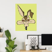 WILE E. COYOTE™ Tevreden Schot in de Roos Poster (Thuiskantoor)