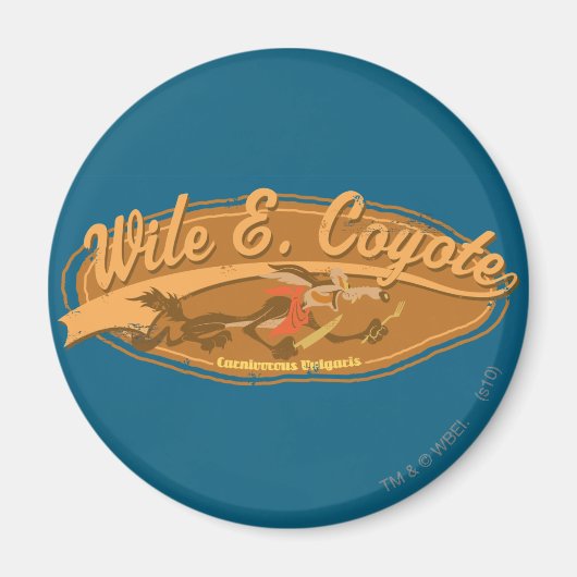WILE E. COYOTE™ Vleesetende Vulgaris Magneet (Voorkant)