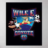 WILE E. COYOTE™ Voetbalclub Badge