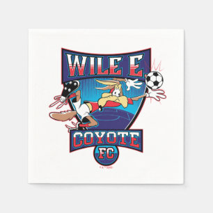 WILE E. COYOTE™ Voetbalclub Badge Servet