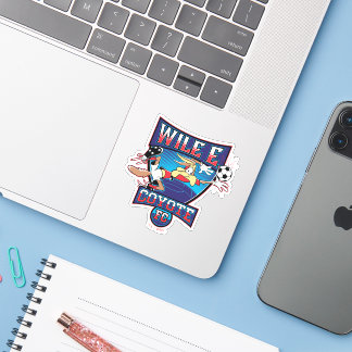 WILE E. COYOTE™ Voetbalclub Badge Sticker