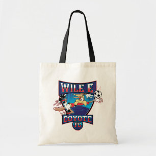 WILE E. COYOTE™ Voetbalclub Badge Tote Bag