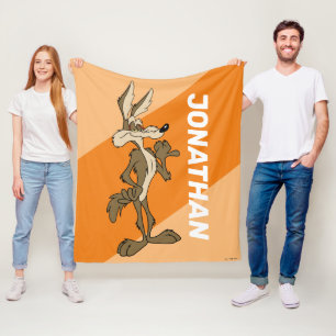 WILE E. COYOTE™-weergaveprouwe Fleece Deken