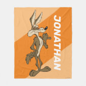 WILE E. COYOTE™-weergaveprouwe Fleece Deken (Voorkant)