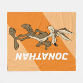 WILE E. COYOTE™-weergaveprouwe Fleece Deken (Voorkant (Horizontaal))
