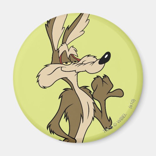 WILE E. COYOTE™-weergaveprouwe Magneet (Voorkant)