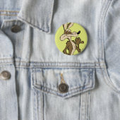 WILE E. COYOTE™-weergaveprouwe Ronde Button 5,7 Cm (In situ)
