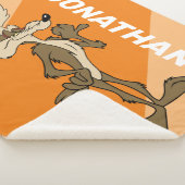 WILE E. COYOTE™-weergaveprouwe Sherpa Deken (3/4)