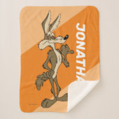 WILE E. COYOTE™-weergaveprouwe Sherpa Deken (Voorkant)