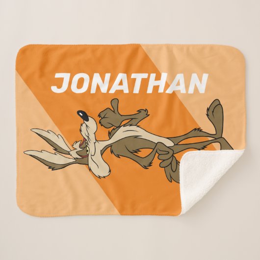 WILE E. COYOTE™-weergaveprouwe Sherpa Deken (Voorkant (horizontaal))