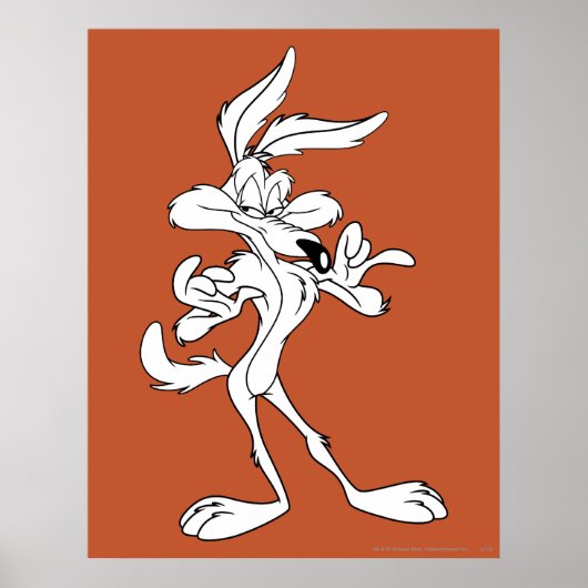 Wile E. Coyote ziet er goed uit Poster (Voorkant)