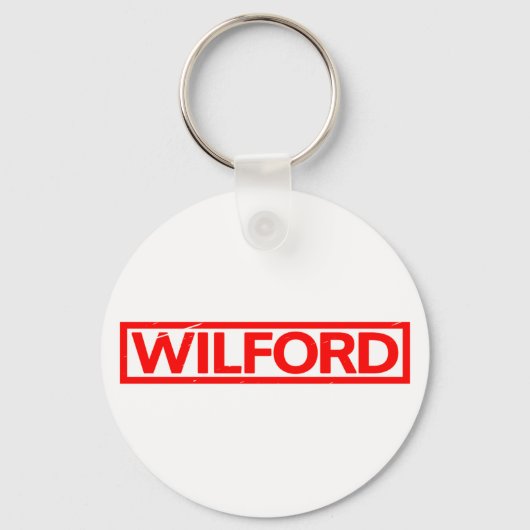 Wilford Stempel Sleutelhanger (Voorkant)