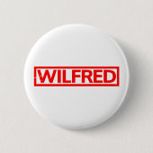 Wilfred Stamp Ronde Button 5,7 Cm (Voorkant)