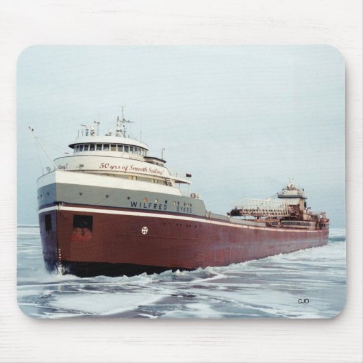 Wilfred Sykes 50 jaar mousepad Muismat (Voorkant)