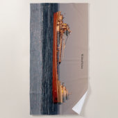 Wilfred Sykes-badhanddoek Strandlaken (Voorkant)