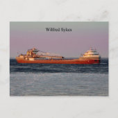 Wilfred Sykes briefkaart (Voorkant)