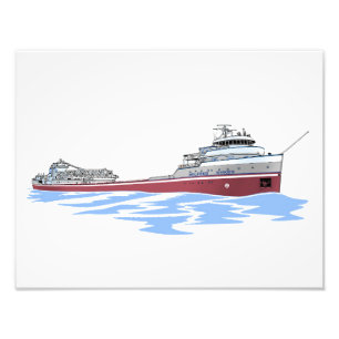 Wilfred Sykes Cleveland Cliffs Foto Afdruk